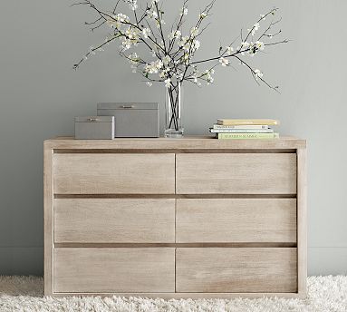 Cayman 6-Drawer Dresser - 52 Inch Modern Furniture