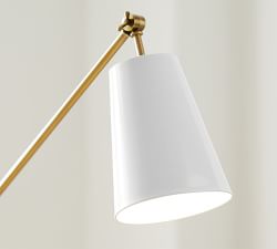 Elijah Metal Task Floor Lamp (63&quot;)