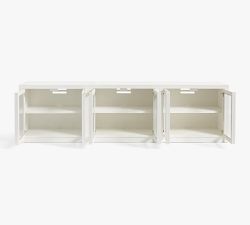 Dillon Grand Glass Cabinet Media Console (108&quot;)