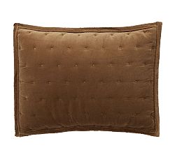 New pottery barn velvet quilt outlet and shams