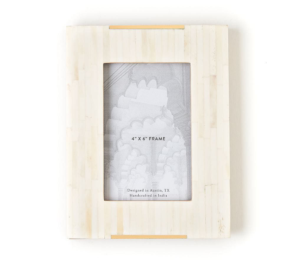Saila Bone And Brass Frame
