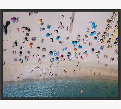 Aerial Beach I By Michael Schauer