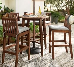 Chatham Mahogany Outdoor Barstool