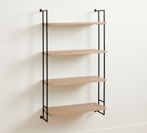 Tiered Shelf Bracket fashion Kit - Modern Shelf System