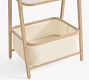 Linen Shelves with Basket