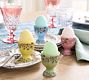 Botanical Bunny Stoneware Egg Cups - Mixed Set of 4