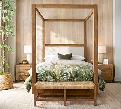 Fern Embroidered Duvet Cover