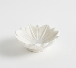 Handcrafted Marble Lotus Bowl