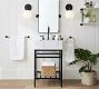 Linden Handcrafted Double Marble Shelf
