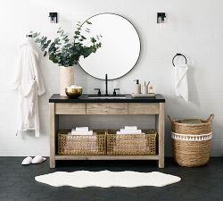 Linden Round Mirror