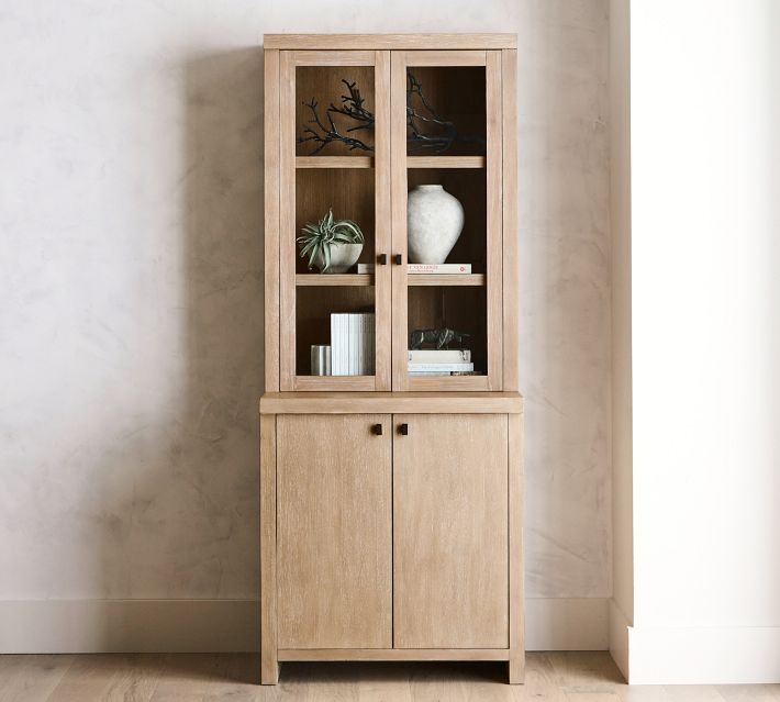Modern Farmhouse Hutch with Cabinet 34