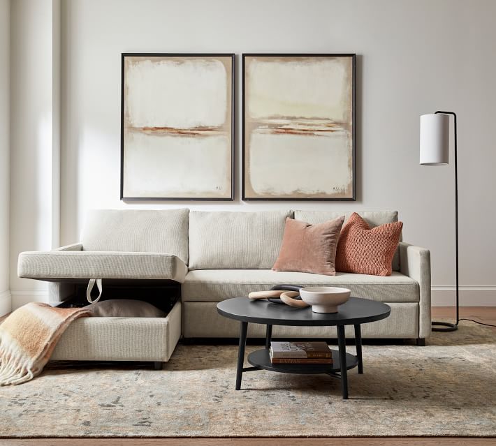 Sectional sofa with trundle discount