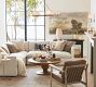 Heritage Farmhouse Reclaimed Wood Round Coffee Table (44&quot;)