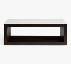 Folsom Rectangular Marble Coffee Table (53&quot;)