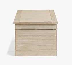 Indio Eucalyptus Outdoor Storage Bench (48&quot;)