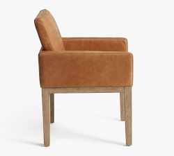 Jake Leather Dining Armchair
