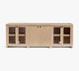Modern Farmhouse Display Buffet with Cabinet (102&quot;)