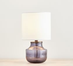 Carmen Petite Glass Table Lamp (8&quot;)
