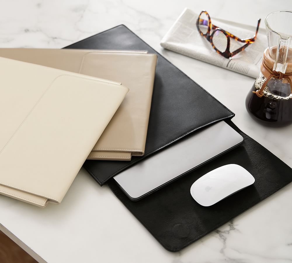 Classic Leather Desk Accessories Collection
