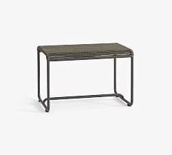 Noe Metal &amp; Rope 26&quot; Patio Ottoman