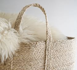 Baja Handwoven Jute Baskets - Set of 2