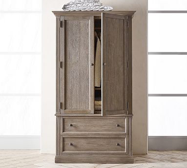 Livingston Armoire 40 Pottery Barn