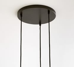 Drayton 3-Light Recycled Glass Pendant (15&quot;)