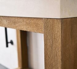 Elston 42&quot; Reclaimed Wood Single Wide Sink Vanity