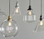 Glass Globe Cord Pendant (9&quot;-13&quot;)