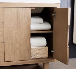 Open Box: Portola 65&quot; Double Sink Vanity