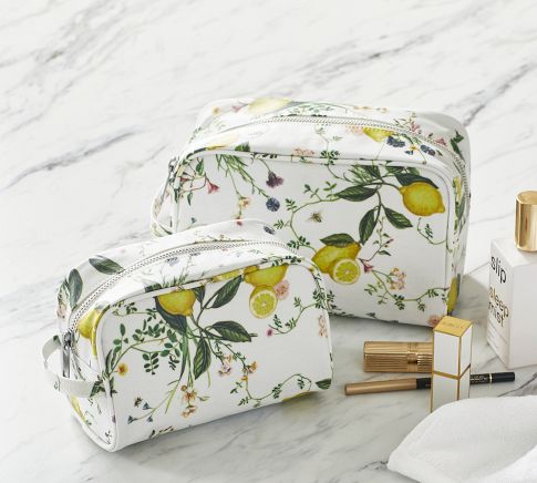 Monique Lhuillier Positano Cosmetic Bag Set of 2 Pottery Barn