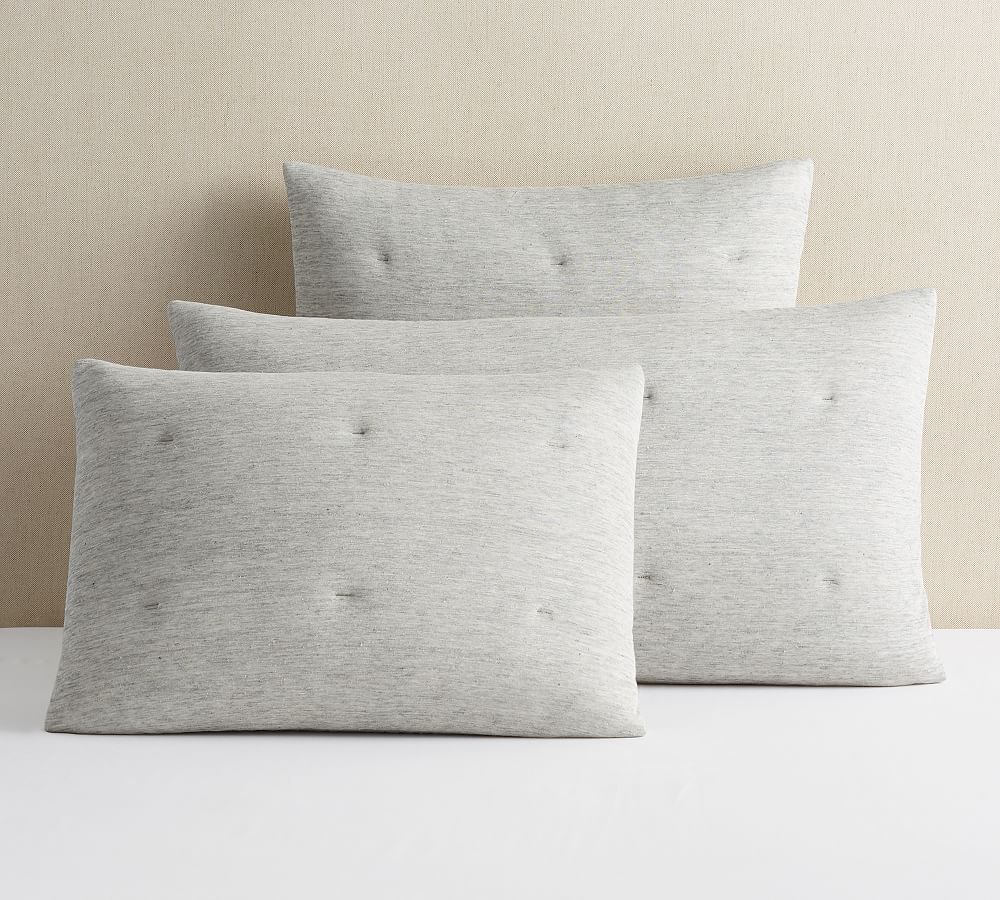 Belgian Flax Linen Jersey Comforter Sham