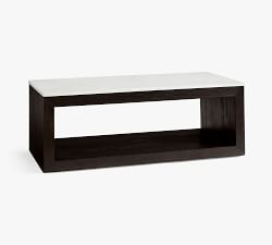 Folsom Rectangular Marble Coffee Table (53&quot;)