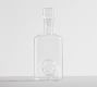 Glass Skull Liquor Decanter