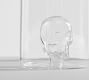 Glass Skull Liquor Decanter