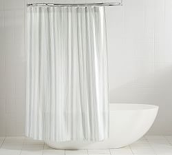 Hawthorn Stripe Cotton Shower Curtain