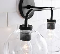 Reagan Triple Globe Sconce (22&quot;)