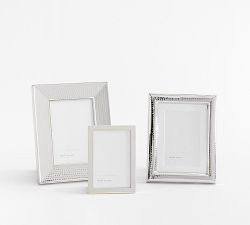 Silver Hammered Assorted Frames