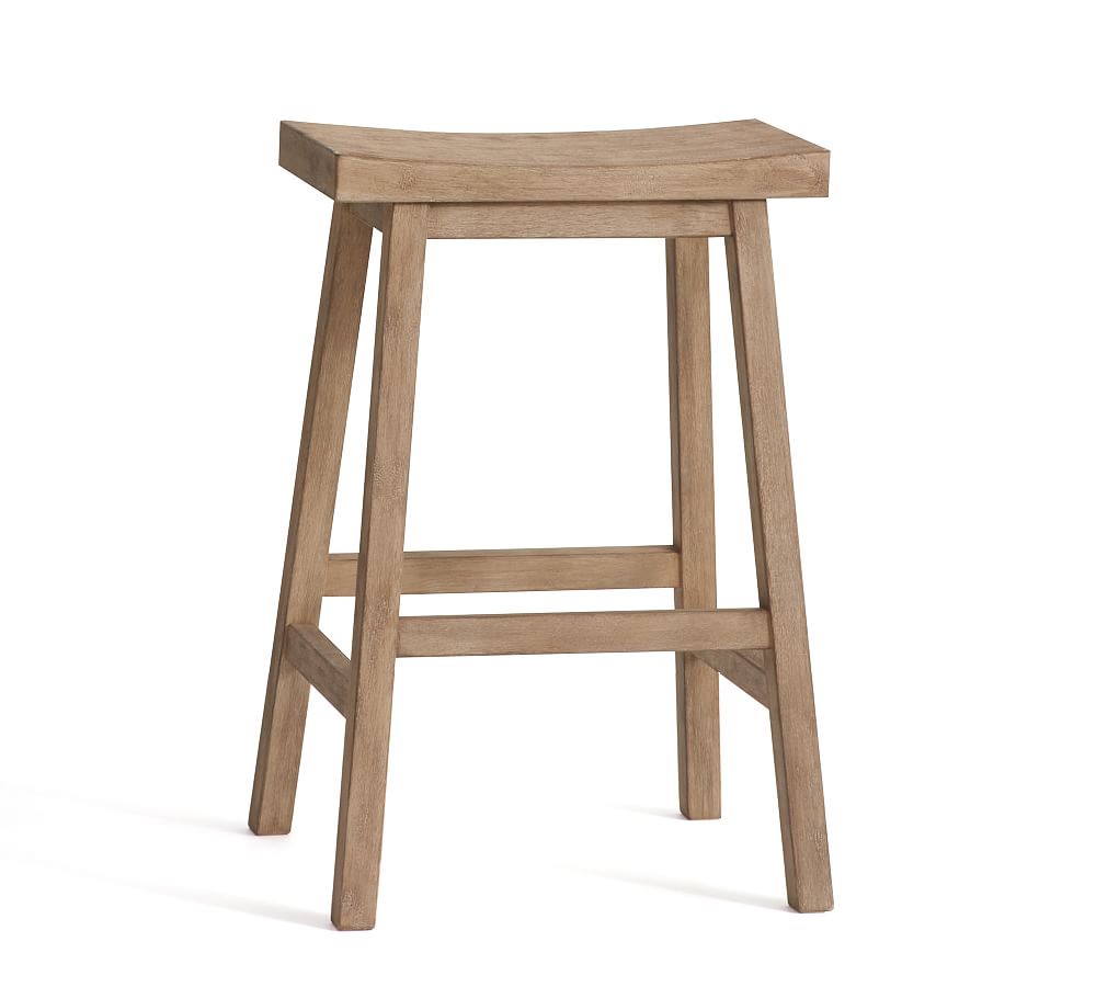 Tibetan Stool - Counter & Bar Heights | Seadrift Finish