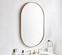 Vintage Pill Shaped Mirror