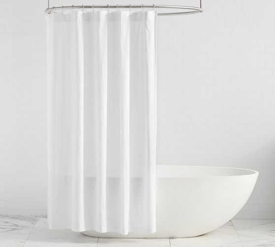 Stylish Shower Curtains & Liners for Your Bathroom | Pottery Barn