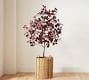 Faux Burgundy Oak Tree