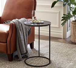 Duke Round Metal C-Table (16&quot;)