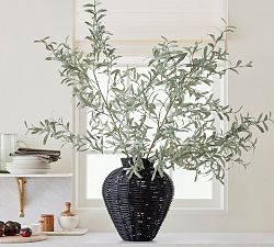 Faux Fading Olive Branch