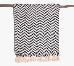 Asim Handwoven Tassel Fringe Throw