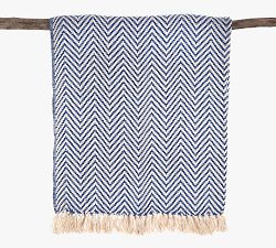 Asim Handwoven Tassel Fringe Throw