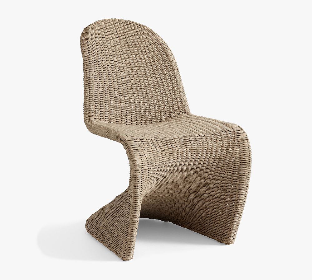 Encinitas Wicker Outdoor Dining Chair - Pottery Barn