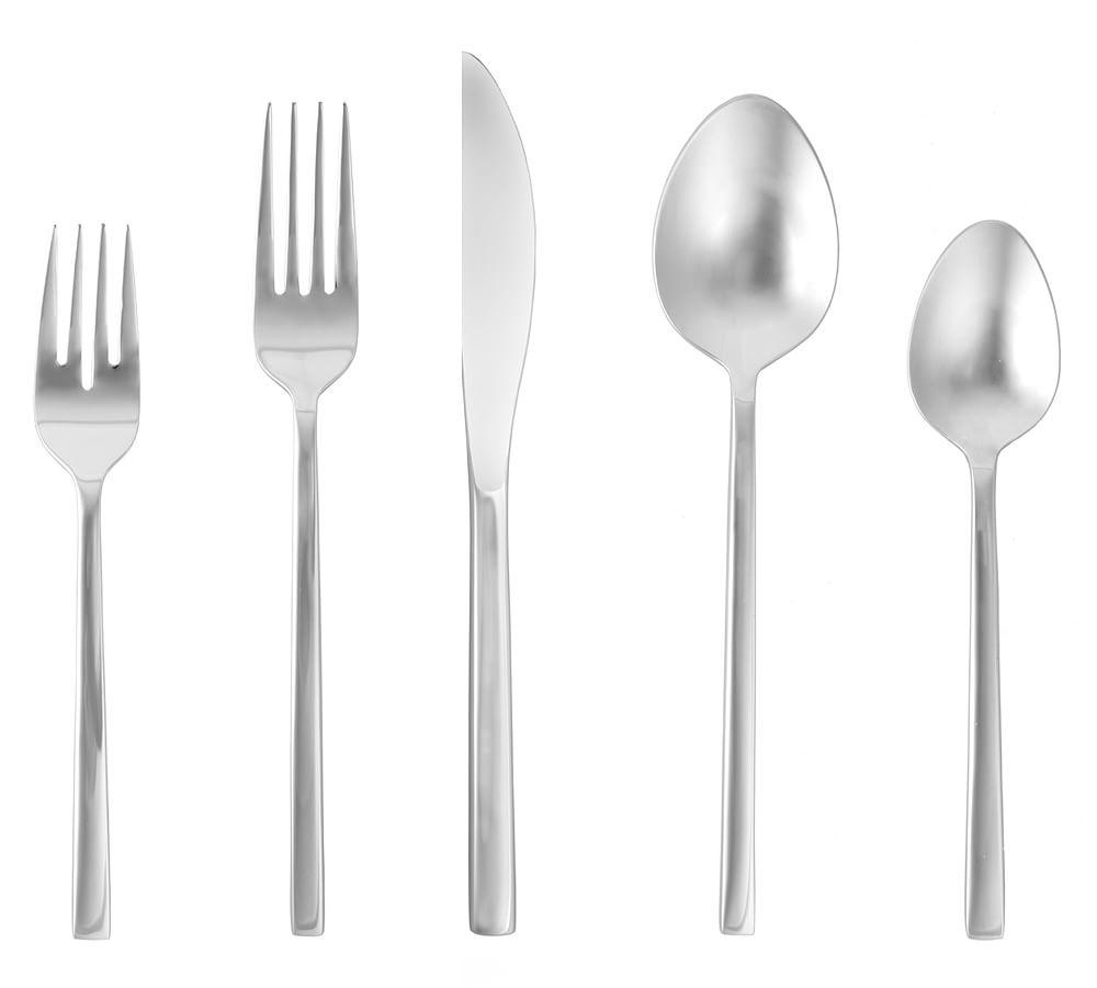 Fortessa Arezzo Flatware - Stainless Steel Set of 20