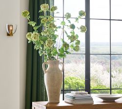 Faux Snowball Branch