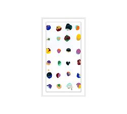 Paint Spots Framed Print